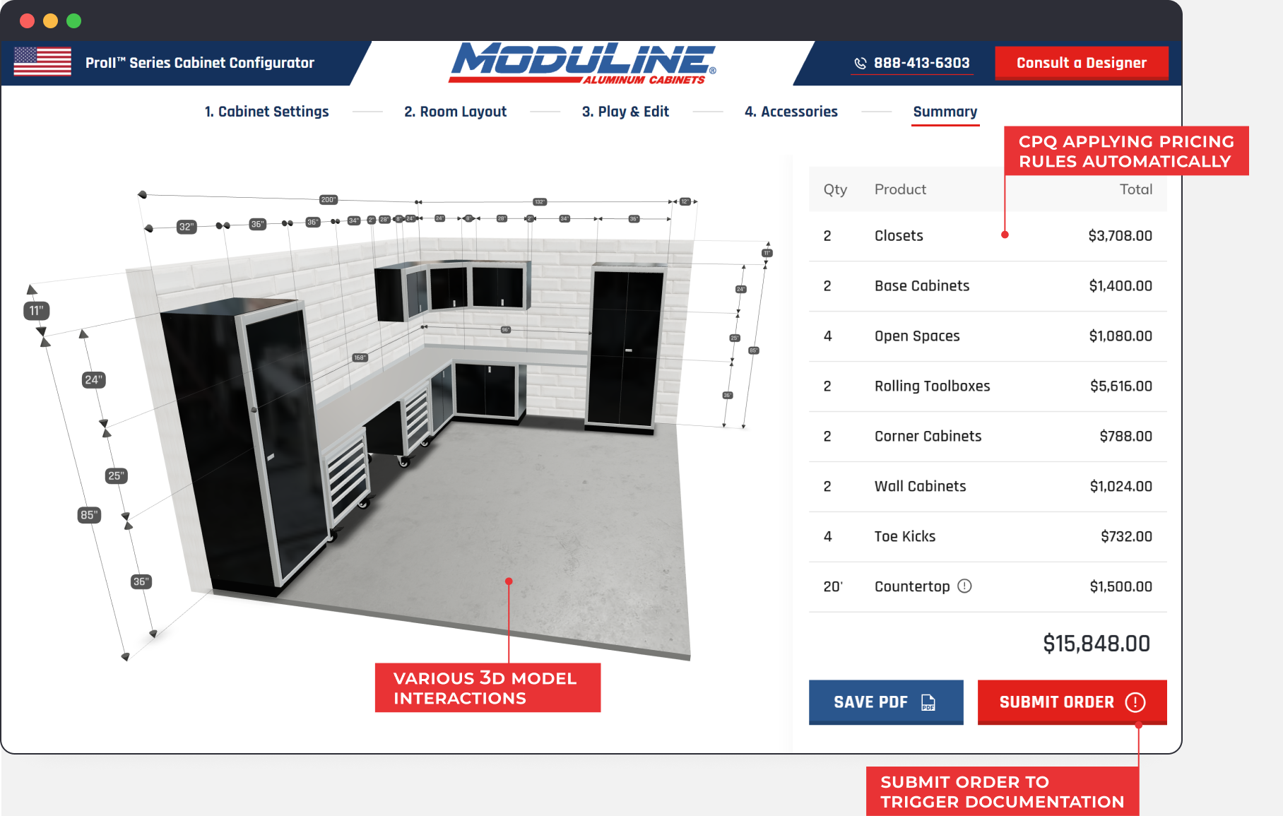 3d sales configurator