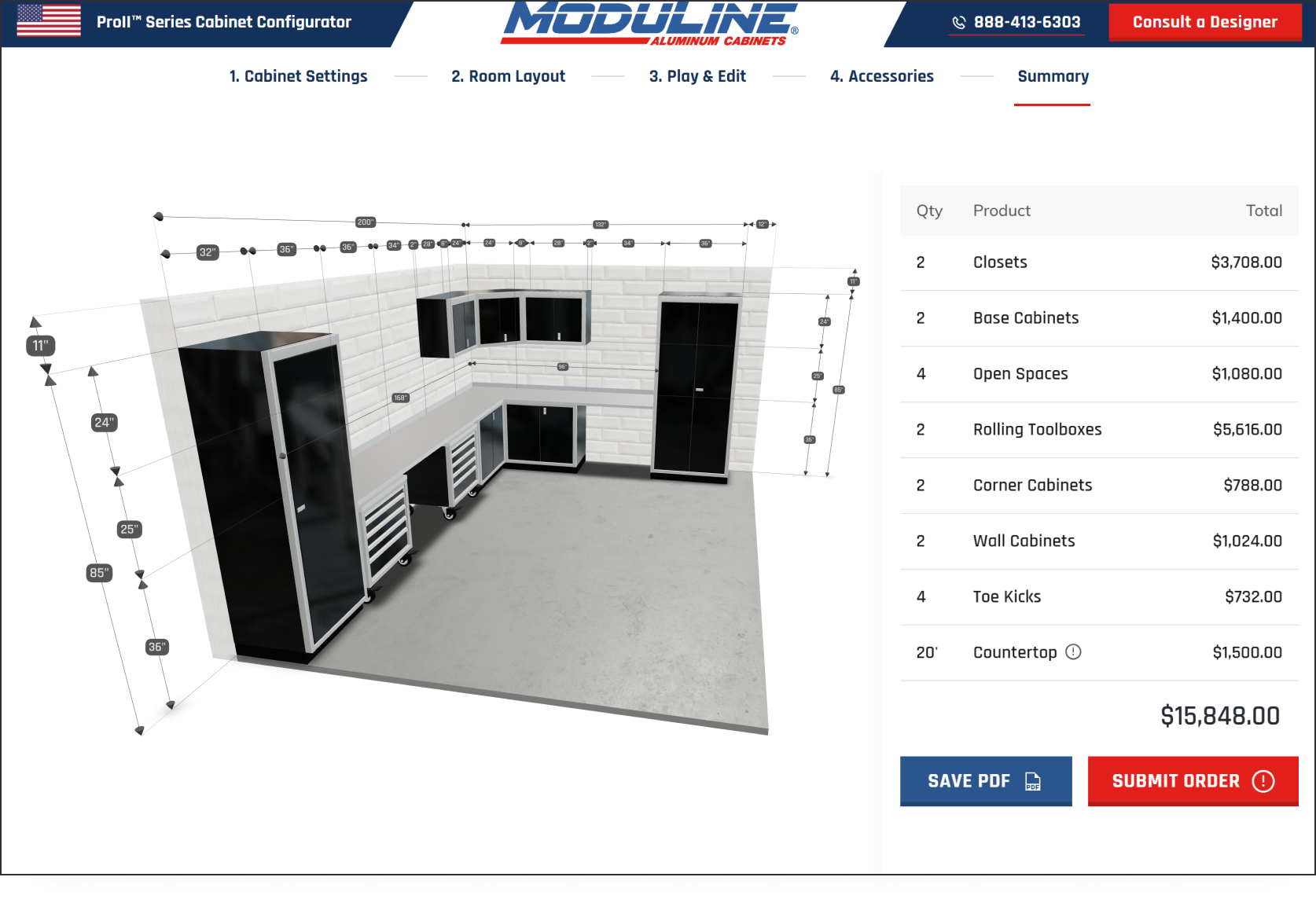 3d configurator parametric models