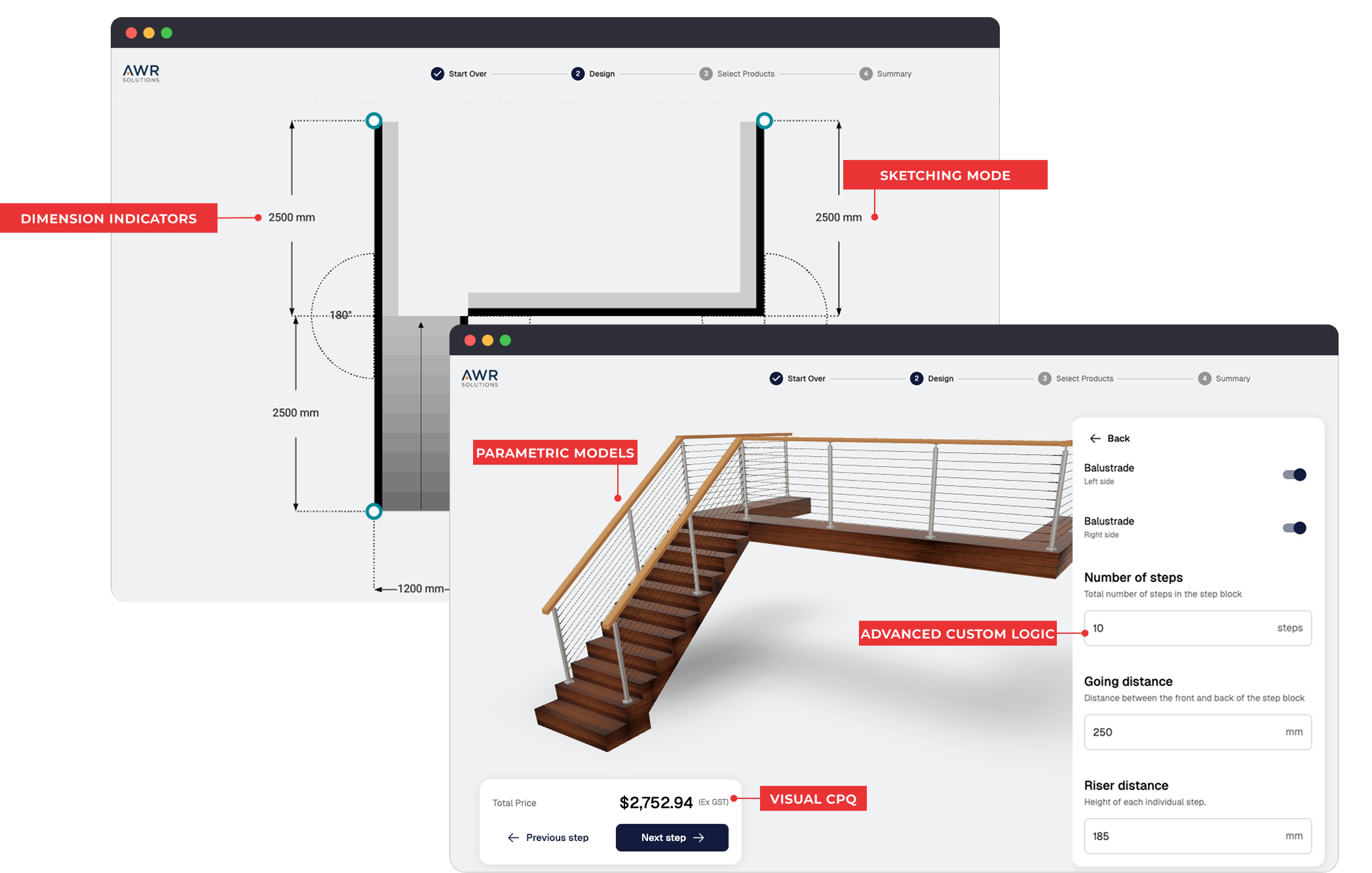 3D configuration software
