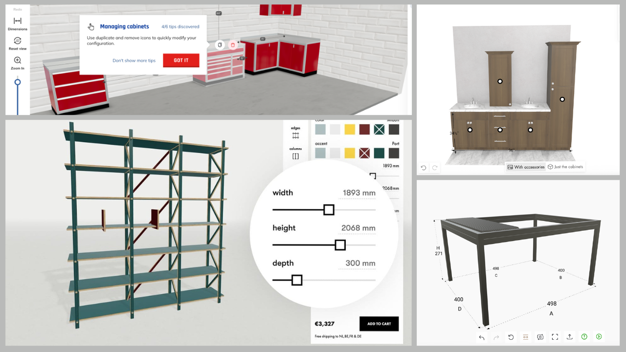 best product configurator examples