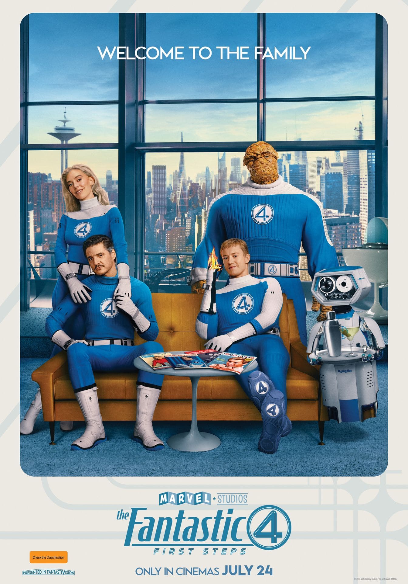 《驚奇4超人：第一步》海報