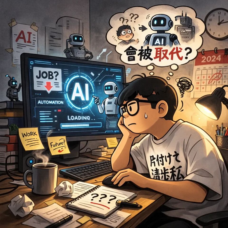 心情日記｜你也有點 AI 焦慮嗎？