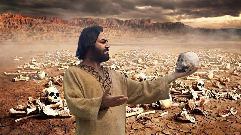 Vale dos ossos secos do livro de Ezequiel