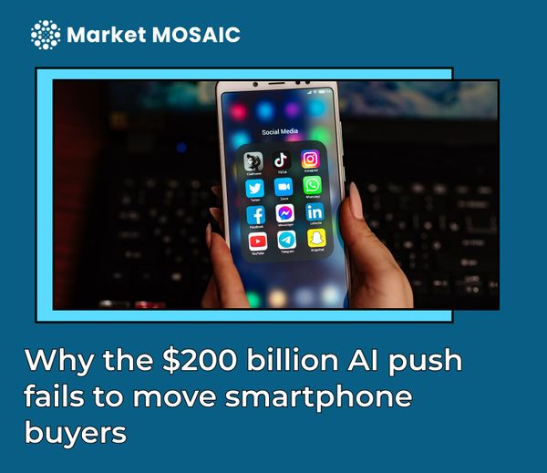 Why the $200 billion AI push fails to move smartphone buyers