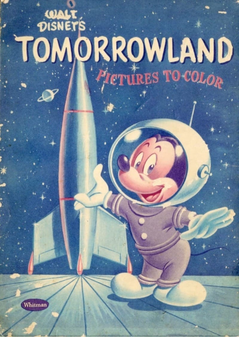 Disney's Tomorrowland coloring book 