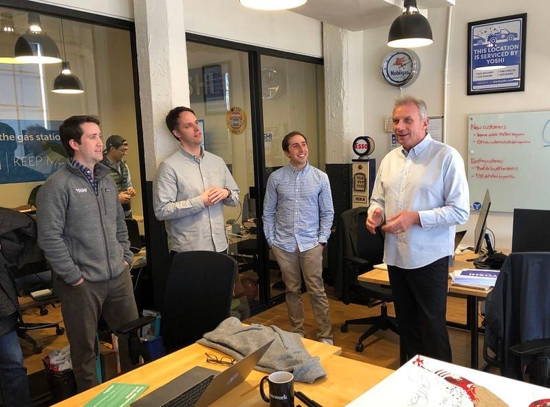 Joe Montana + Yoshi Mobility = Winning Team