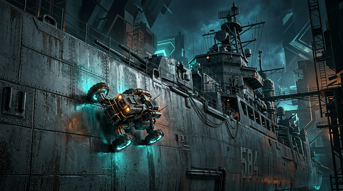 The Maintenance Revolution: Gecko Robotics Secures Massive Navy Deal