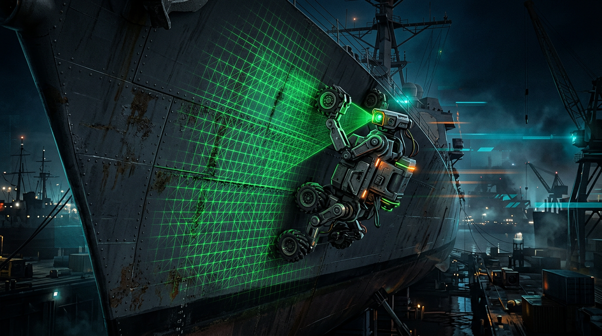 Gecko Robotics Secures Landmark Navy Deal for Autonomous Inspections