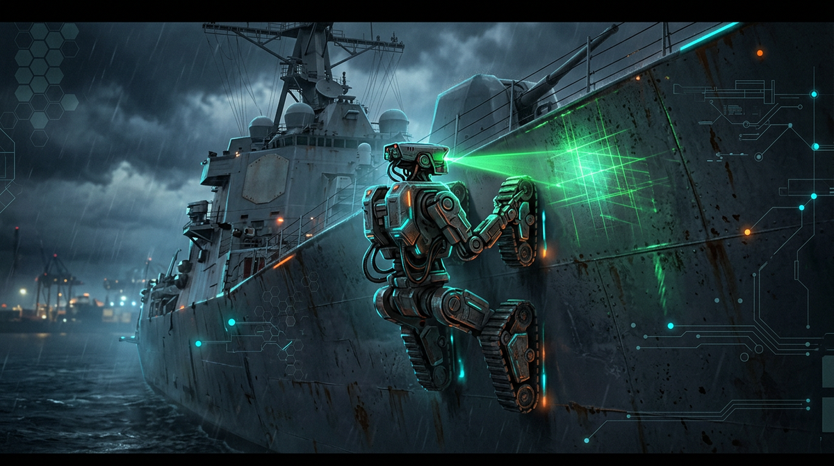 Fleet Readiness: Gecko Robotics Secures Massive Navy Inspection Deal
