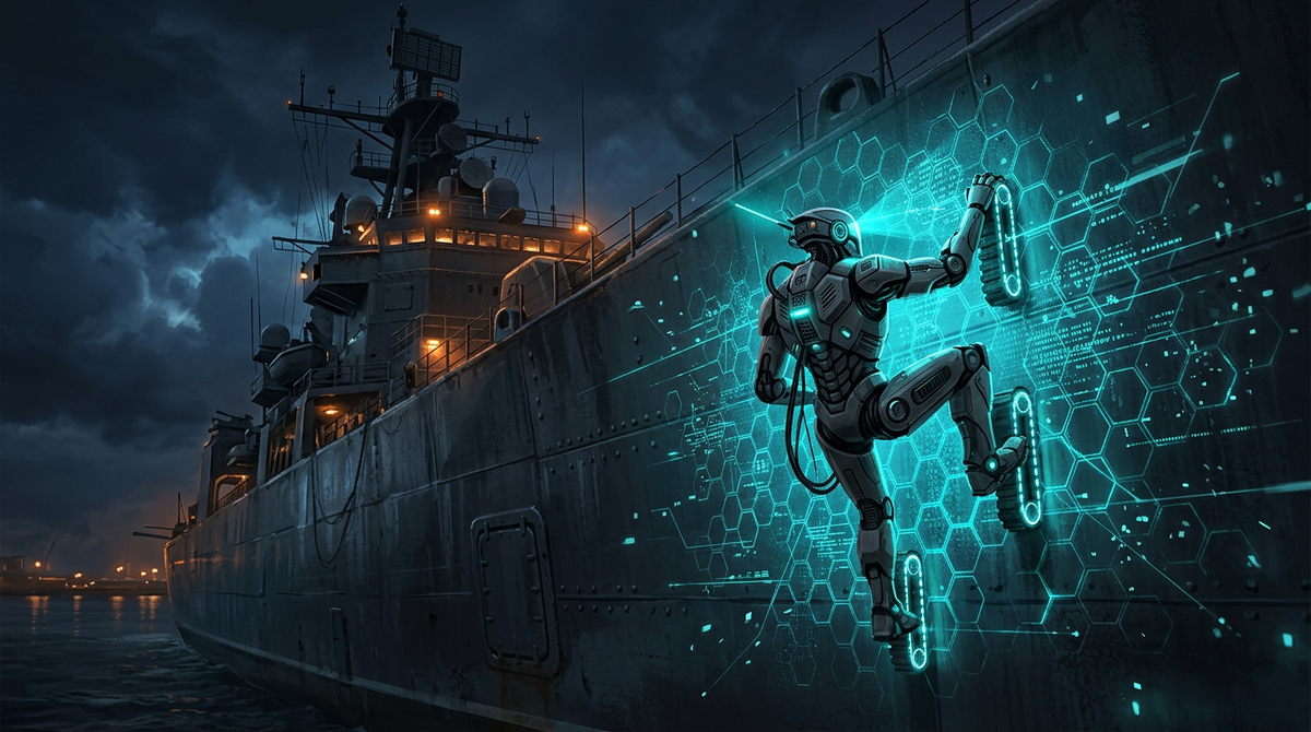 Gecko Robotics Secures Landmark Navy Deal for Autonomous Hull Maintenance