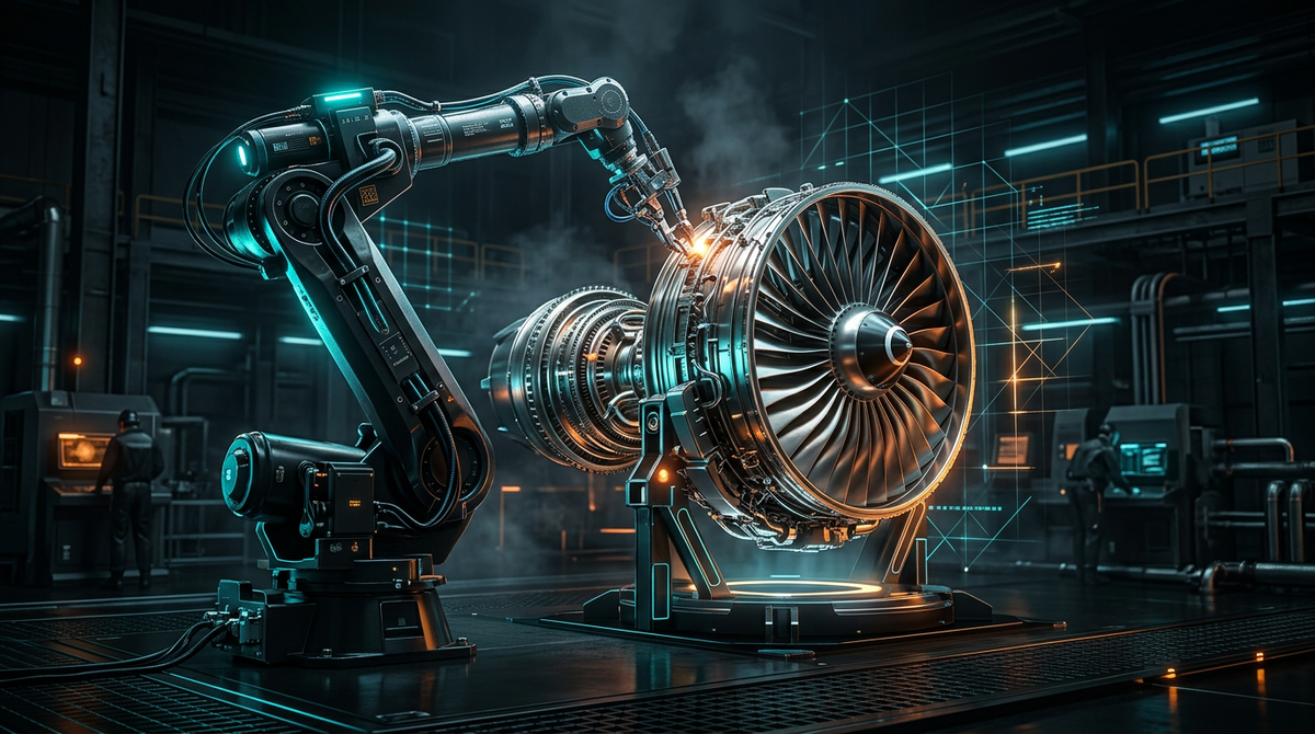 Labor of the Future: Meet the Robot Building Tomorrow’s Jet Engines