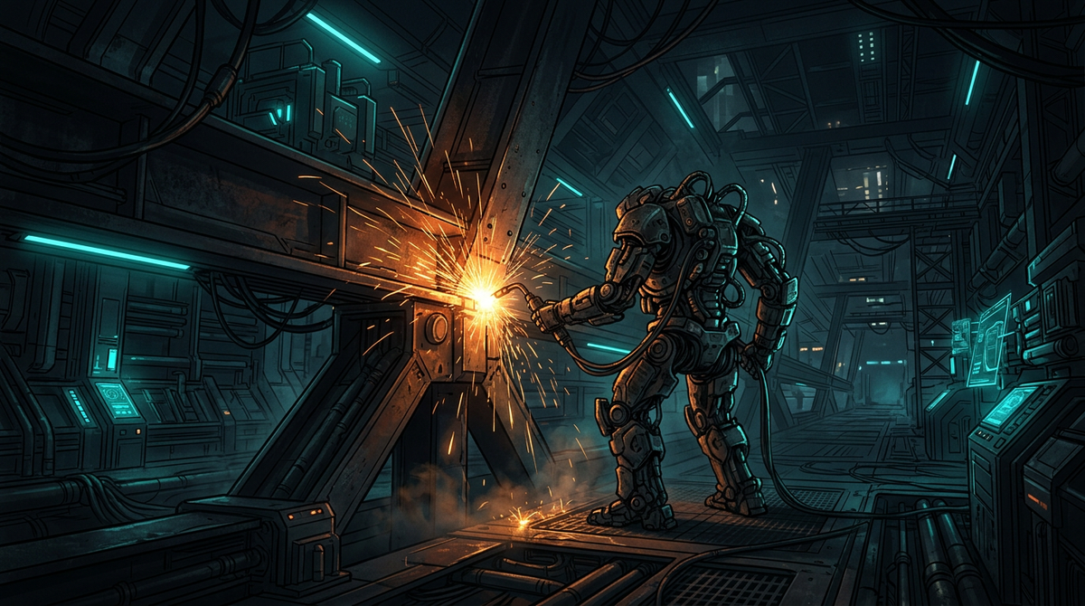 Work Over Hype: Why Shipyard Welding is the Ultimate Test for Humanoid Robots
