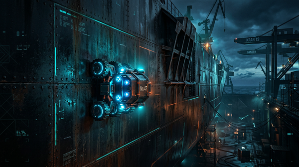 Wall-Climbing Robots: The New Frontier of Naval Maintenance