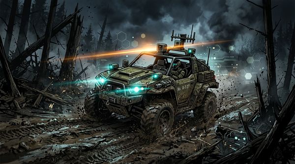 The First Robot War: Autonomous ATVs Take the Lead in Ukraine Logistics