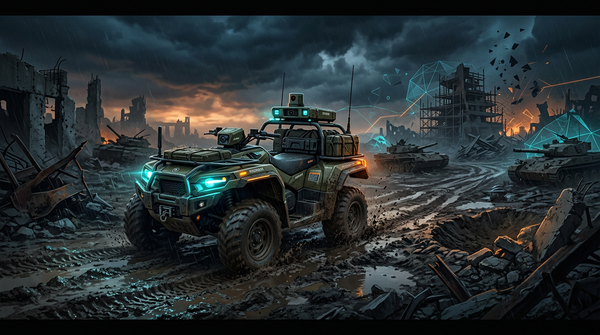 Combat-Ready: U.S. Autonomous ATVs Deployed in Ukraine