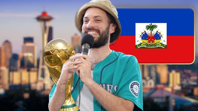 Lobbing Scorchers: Seattle Artist Sol Moravia-Rosenberg Talks Haiti, Hip Hop, and the World Cup