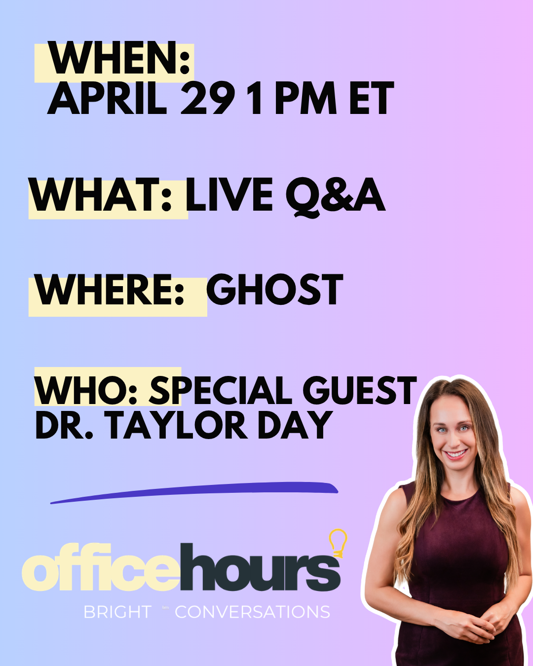 We Went Live: Inside Our First Office Hours with Dr. Tay
