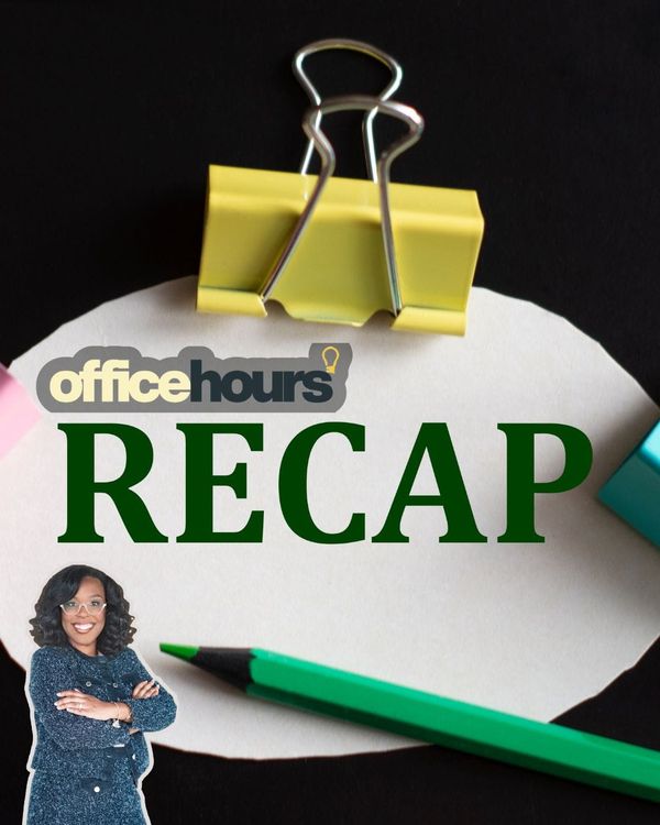 May office hours recap: practical AAC conversations with Cara Falade