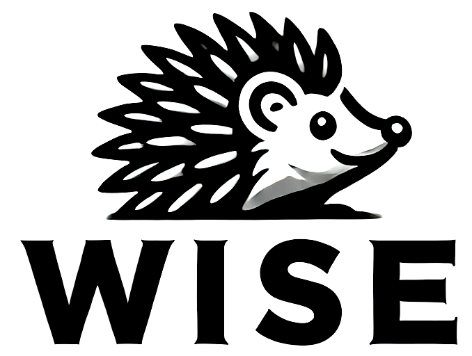 Hedgewise.AI logo (different aspect ratio version).