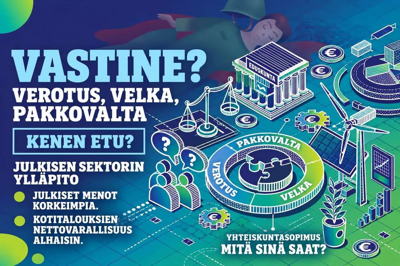 Kenen maata nuoren miehen pitäisi puolustaa? – Julkisen sektorin ylivalta