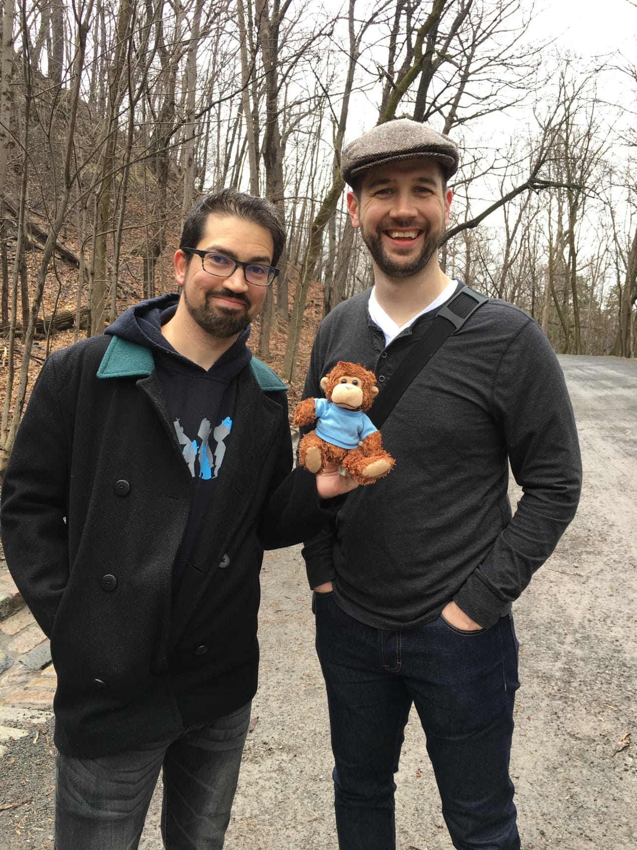 Ab, Andrew, and Bob T. Monkey