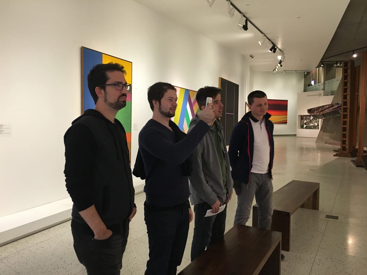 The team at the Montreal Museum of Fine Arts