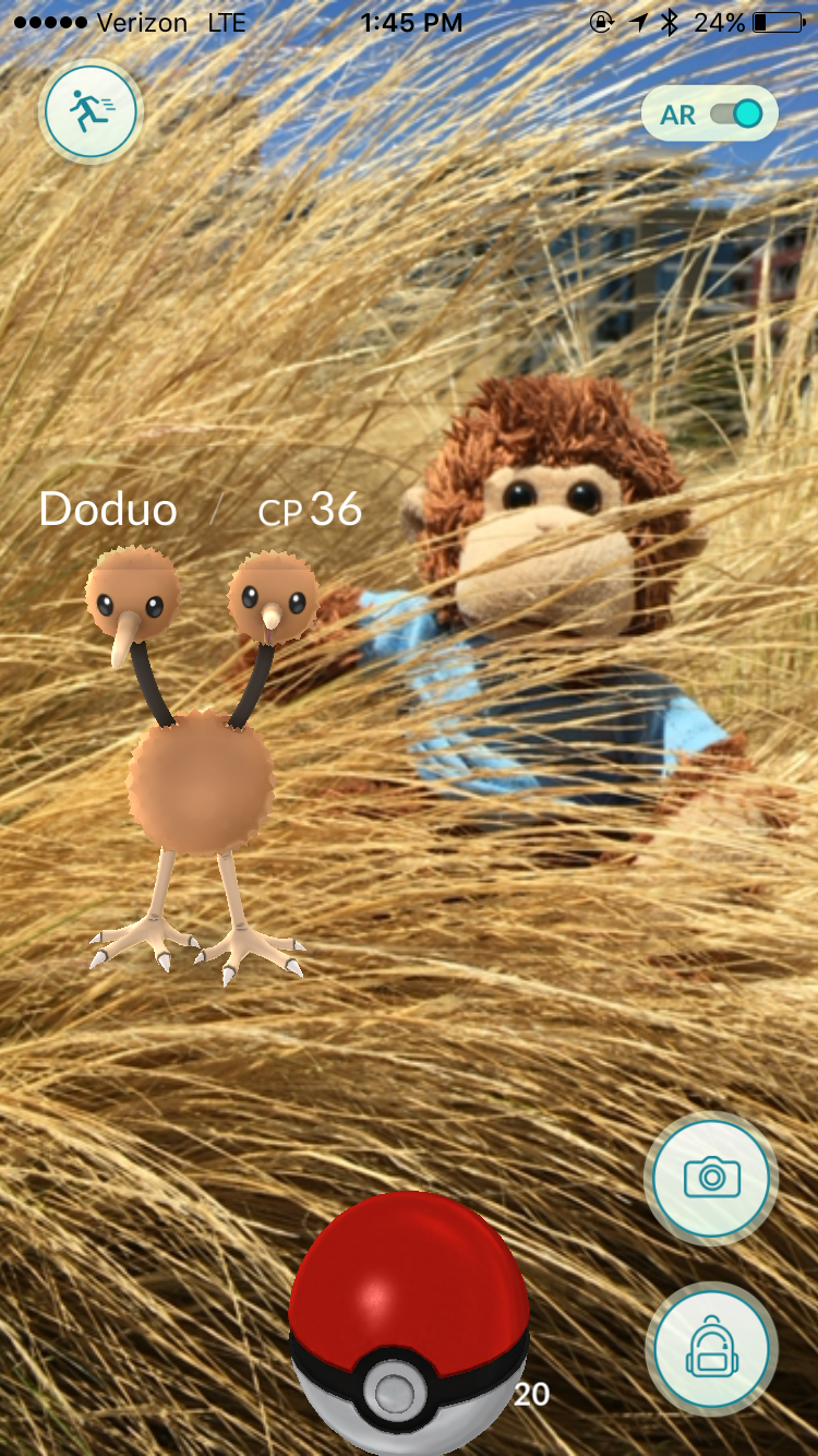 Bob plays Pokemon GO