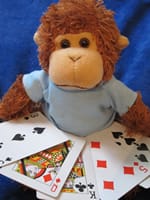 Bob tries his card tricks