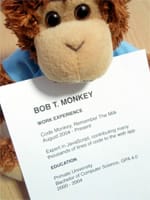 Bob keeps his CV up-to-date