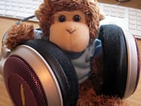 Bob checking out new songs