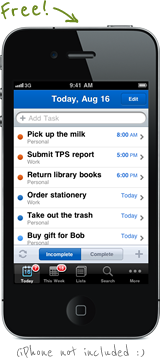 iPhone app screenshot