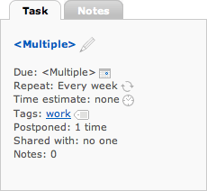 Multi-Edit Mode