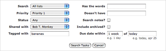 Advanced Search