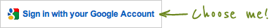 Sign in with your Google Account