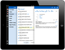 iPad app screenshot
