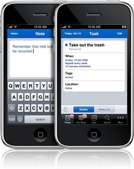 iPhone app screenshot