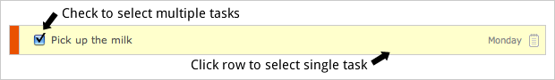 Task selection