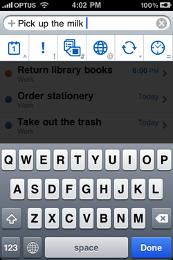Smart Add auto-complete