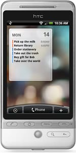 Home screen widget