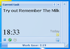 YaR desktop task screenshot