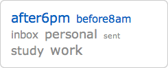 Time-based tags