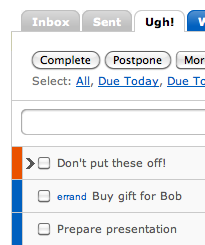 The "Ugh!" List