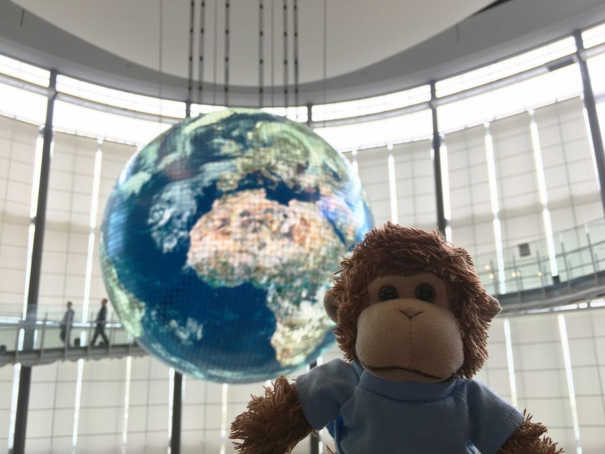Happy Earth Day from Bob T. Monkey