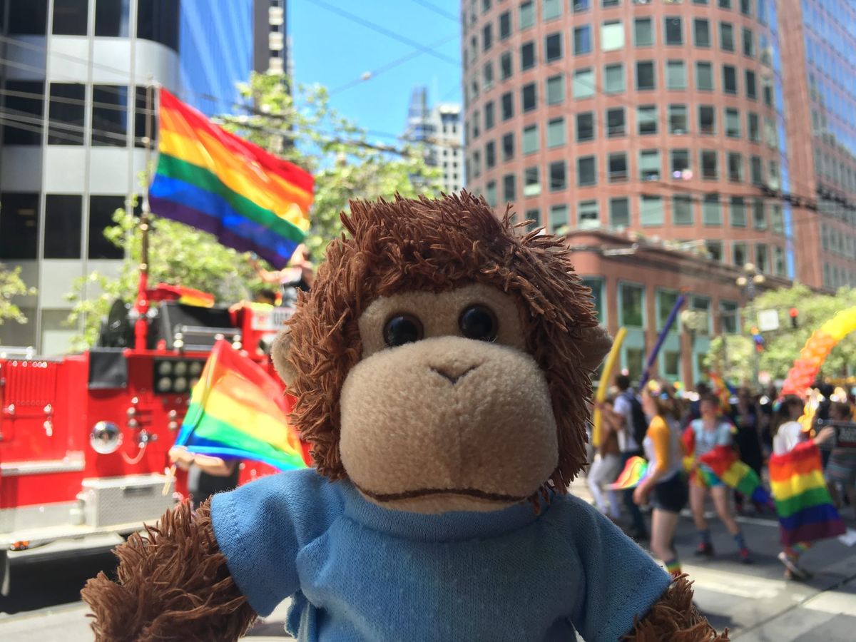 Bob at SF Pride 2016