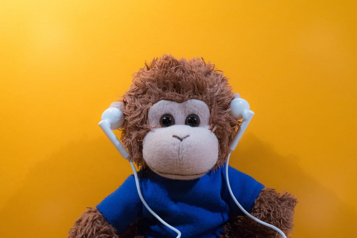 Bob T. Monkey making some calls