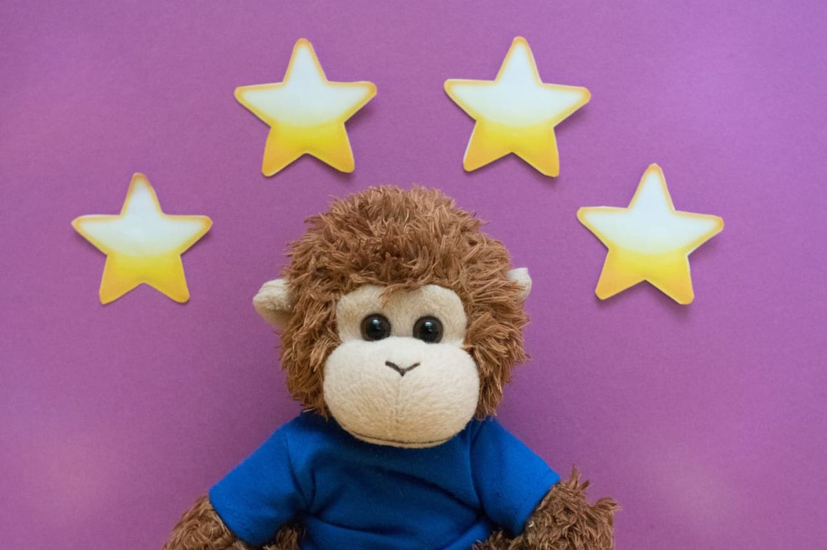 Bob T. Monkey likes to star his tasks