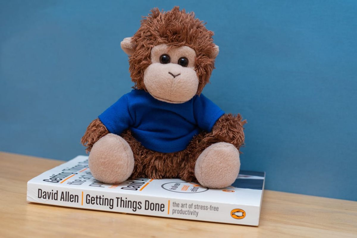 Bob T. Monkey brushes up on his GTD