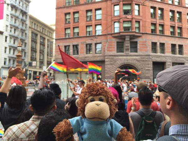 Bob at SF Pride 2015