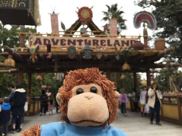 Bob T. Monkey at Adventureland