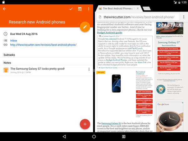 Android screenshot